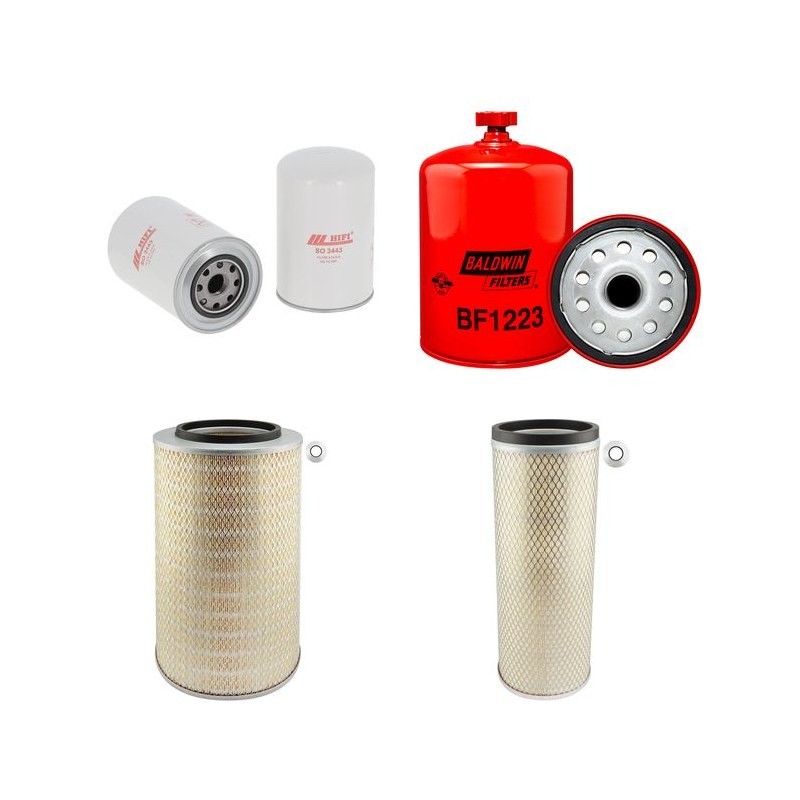 FORD 8670 Filter Service Kit Air Oil Fuel Filters