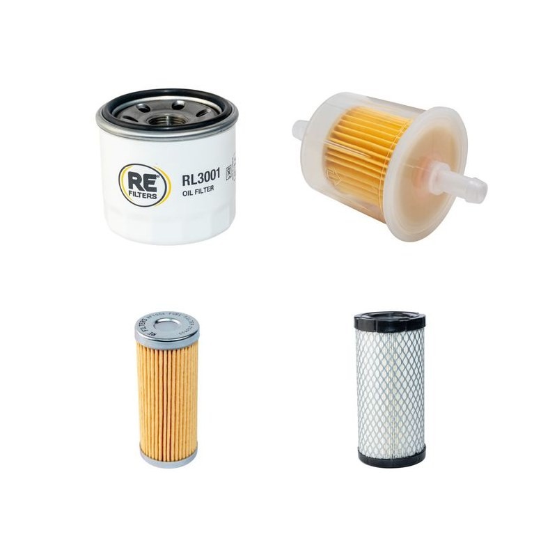 FUCHS F 850 Filter Service Kit Air Oil Fuel Filters w/Yanmar 3 TNV 70 Eng.