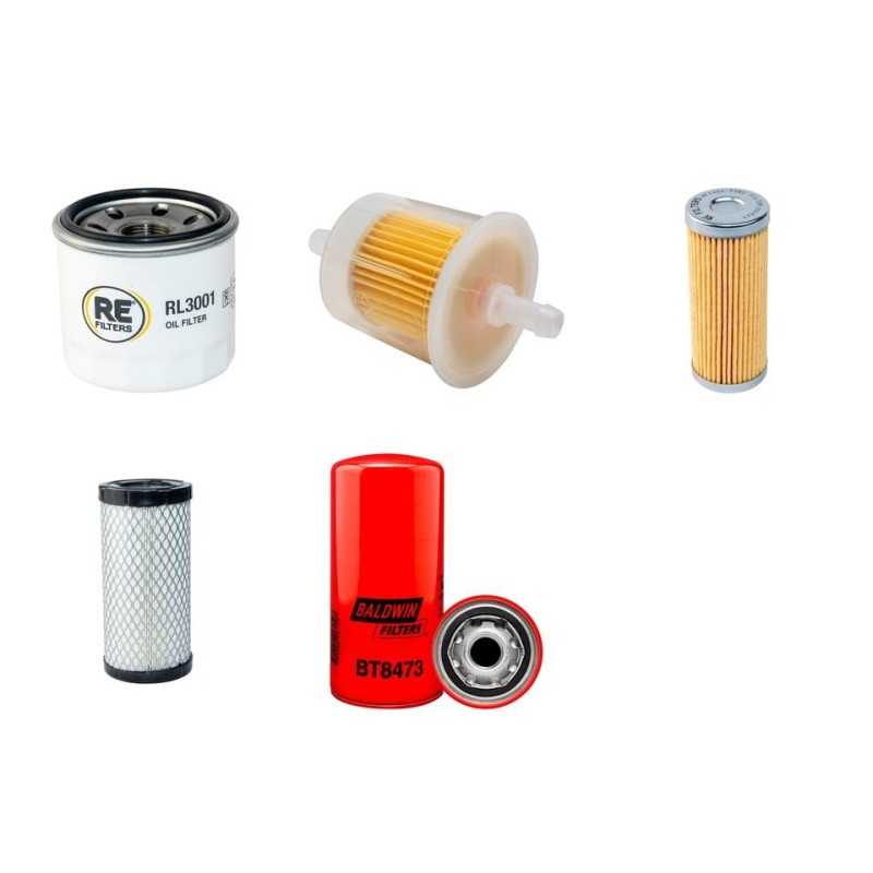 FUCHS F 853 H Filter Service Kit w/Yanmar 3 Tnv 76 Eng.