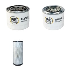 FUCHS F 1400 Filter Service Kit Air Oil Fuel Filters w/Yanmar 4 TNV 98 Eng.