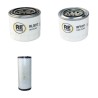 FUCHS F 1400 Filter Service Kit Air Oil Fuel Filters w/Yanmar 4 TNV 98 Eng.