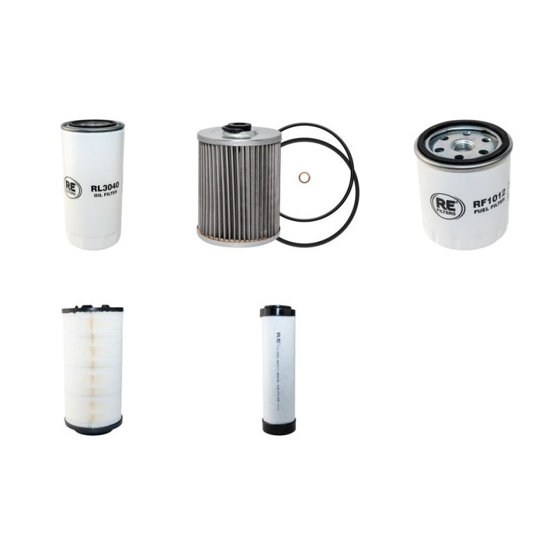 GREGOIRE G 135 V Filter Service Kit Air Oil Fuel Filters w/Deutz Eng.