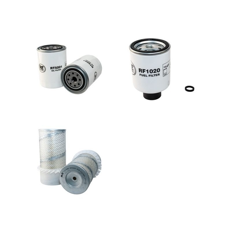 GREMO 950 U TURBO Filter Service Kit Air Oil Fuel Filters w/Perkins 1006.6T Eng.