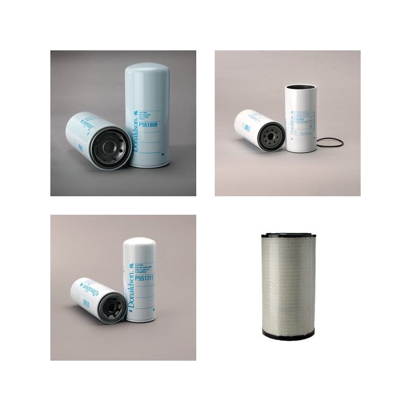 Filter kit suitable for CAT GRPE ELECT 3456 with CAT 3456 Engine Serial No 7WG