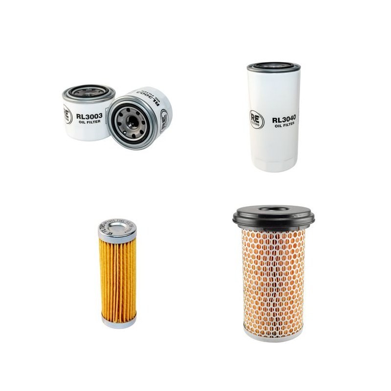 HAKO 1100 JONAS Filter Service Kit w/Kubota Z600B Eng.
