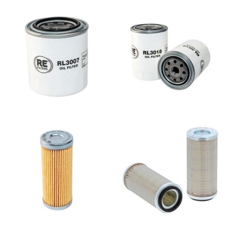 HAKO 2300 D Filter Service Kit w/Kubota 3T72HA Eng.