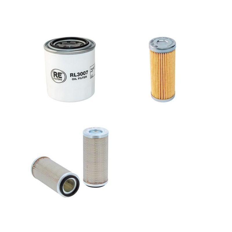 HAKO 2300 D Filter Service Kit w/Kubota 3T72HA Eng.