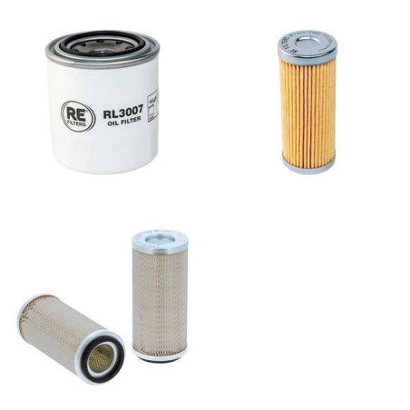 HAKO 2300 D Filter Service Kit w/Kubota 3T72HA Eng.