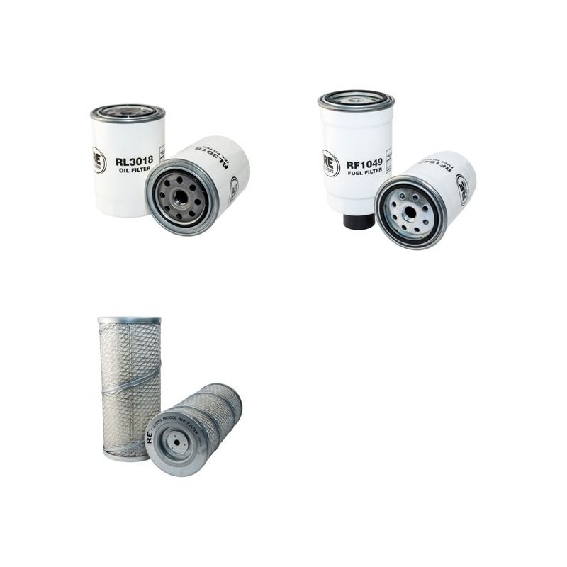 HAKO 3800 Filter Service Kit Air Oil Fuel Filters