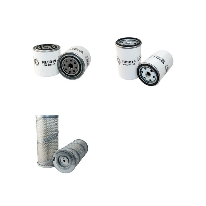 HOLDER P 30 Filter Service Kit Air Oil Fuel Filters w/Kubota 1302 Eng.