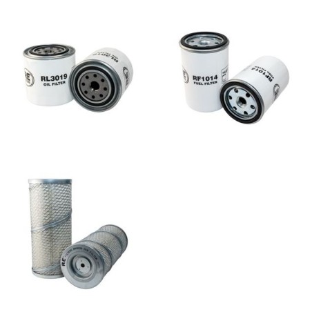 HOLDER P 30 Filter Service Kit Air Oil Fuel Filters w/Kubota 1302 Eng.