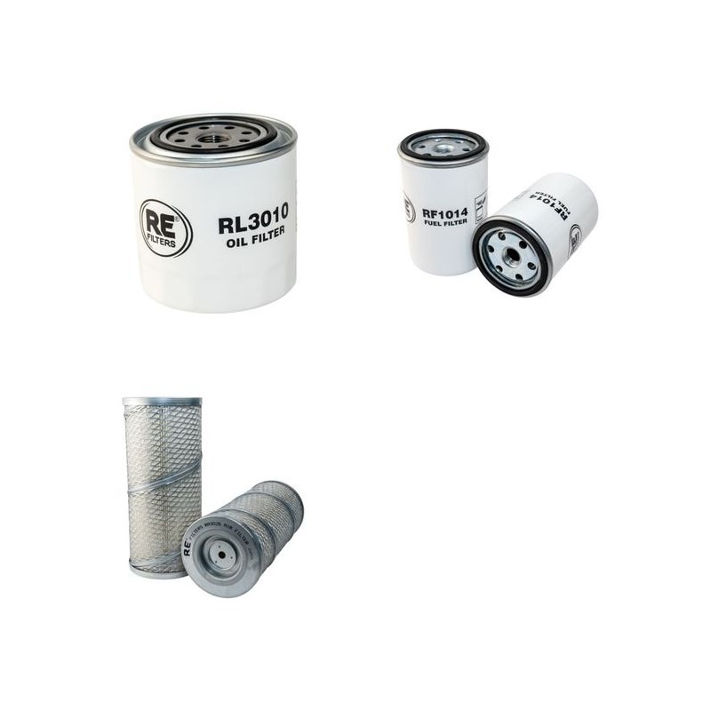 HOLDER P 70 Filter Service Kit Air Oil Fuel Filters w/Kubota 1902B Eng.