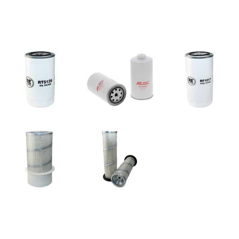 HSM 704D Filter Service Kit Air Oil Fuel Filters w/Iveco Eng.