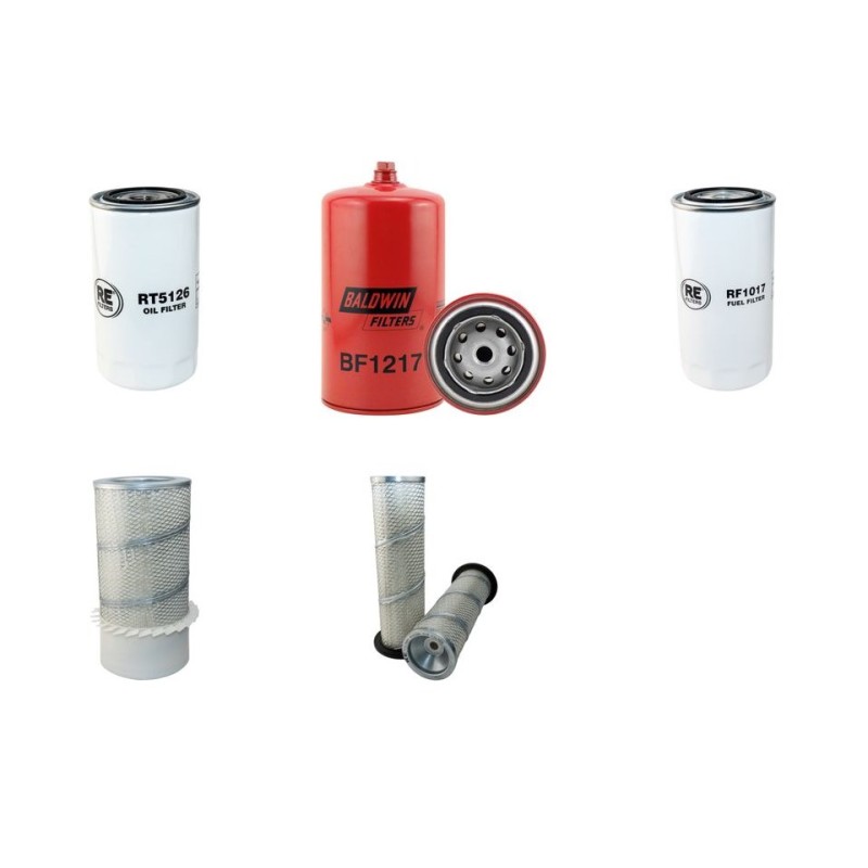 HSM 904 Filter Service Kit Air Oil Fuel Filters w/Iveco COMMON RAIL TURBO Eng.   YR  2004-