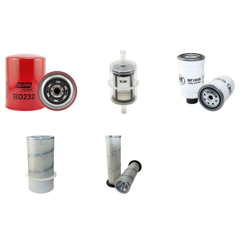 HSM 904 H Filter Service Kit Air Oil Fuel Filters w/Iveco Eng.
