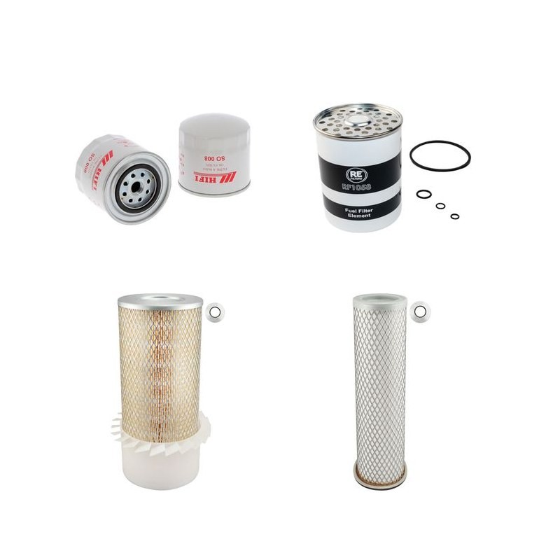 HUERLIMANN H 5110 T Filter Service Kit Air Oil Fuel Filters w/H 1105/10T Eng.