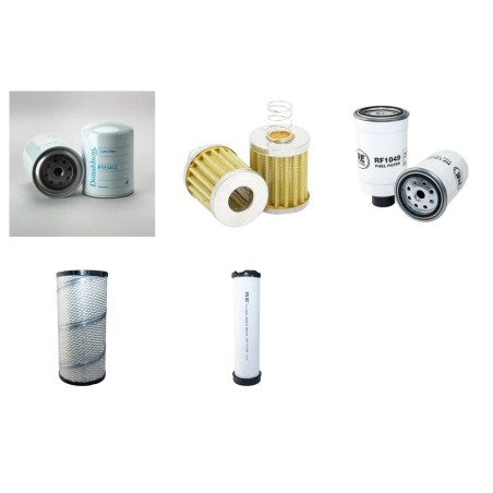 HUERLIMANN XA 90 Filter Service Kit Air Oil Fuel Filters w/1000.4WTI TIER III Eng.