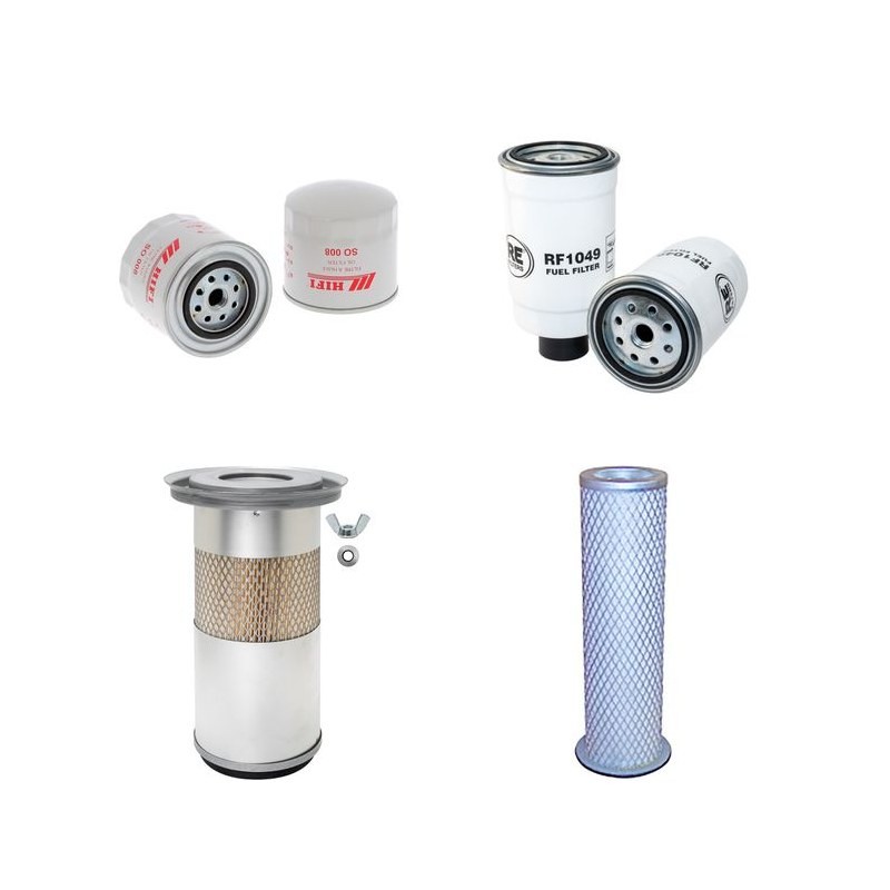 HUERLIMANN XF 75 Filter Service Kit w/1000.4W EURO II Eng.