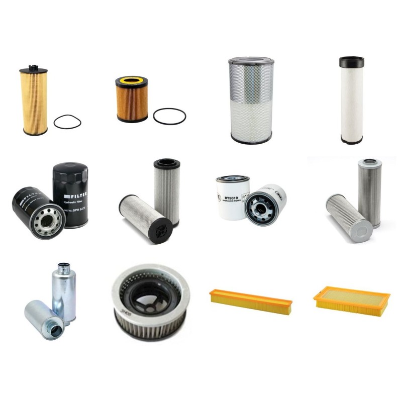 HUERLIMANN XL 150 Filter Service Kit w/Deutz BF 6M2012C Eng.