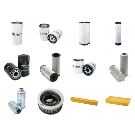 HUERLIMANN XL 150.7 Filter Service Kit w/Deutz BF 6M1013EC Eng.   YR  6.05-