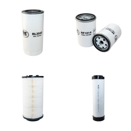 HUERLIMANN XL 165.7 Filter Service Kit Air Oil Fuel Filters w/Deutz BF 6M1013EC Eng.