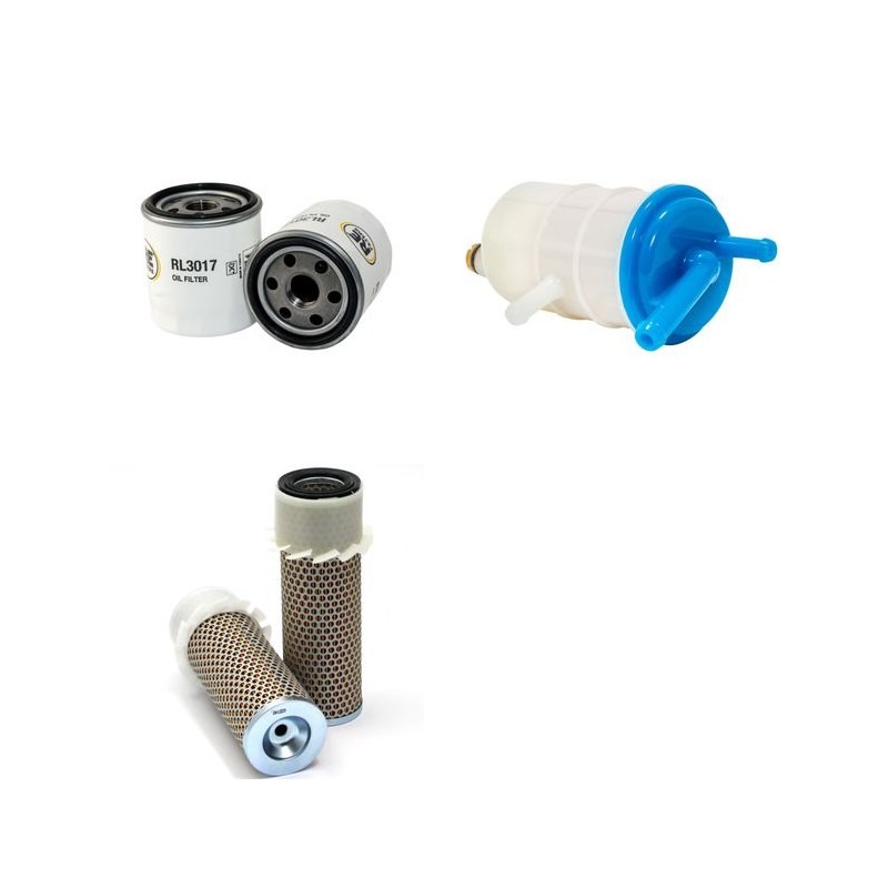 Filter kit for Iseki FG15H Air, Oil, Fuel Filters