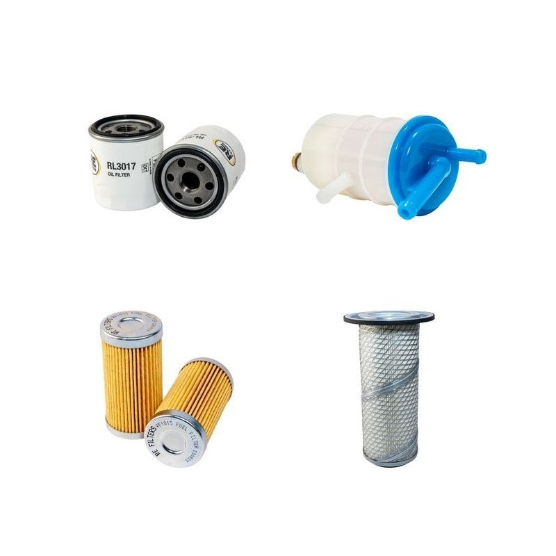 ISEKI SF 330 Filter Service Kit Air Oil Fuel Filters w/ISEKI E3CD-G Eng.      UXE4M