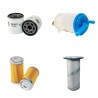 ISEKI SF 330 Filter Service Kit Air Oil Fuel Filters w/ISEKI E3CD-G Eng.      UXE4M