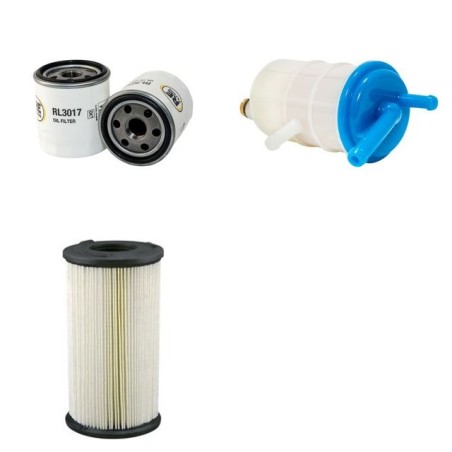 ISEKI SXG 216 Filter Service Kit w/Iseki E269 Eng.