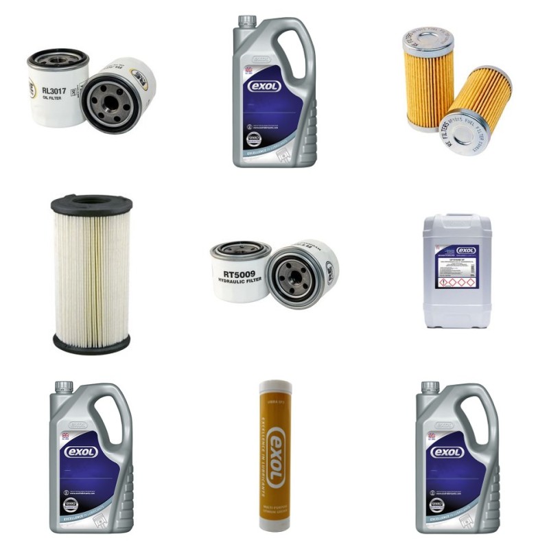 Filter kit for Iseki SXG 323, 326 Filter and Lubricant Kit