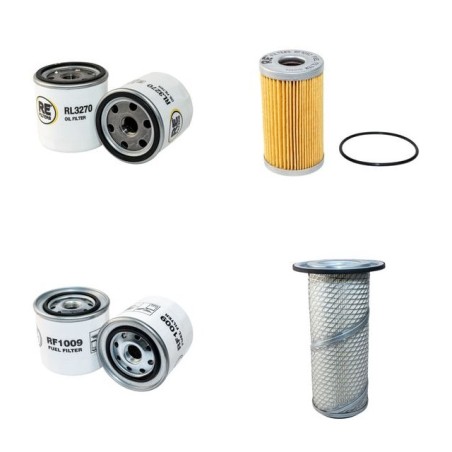 Filter kit for Iseki TA538 Air, Oil, Fuel Filters