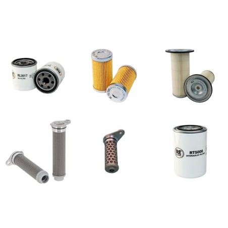 ISEKI TF 330 FH Filter Service Kit w/ISEKI E3CD-B12 Eng.