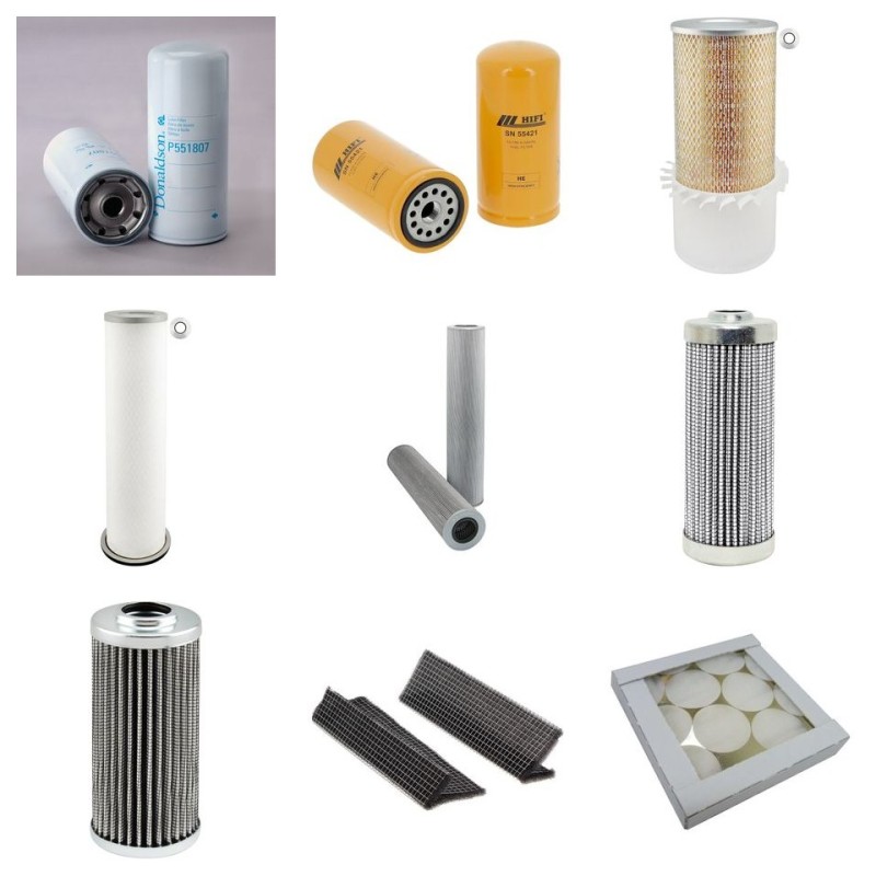 Filter kit suitable for CAT M318 with CAT Engine Serial No 8AL1-642