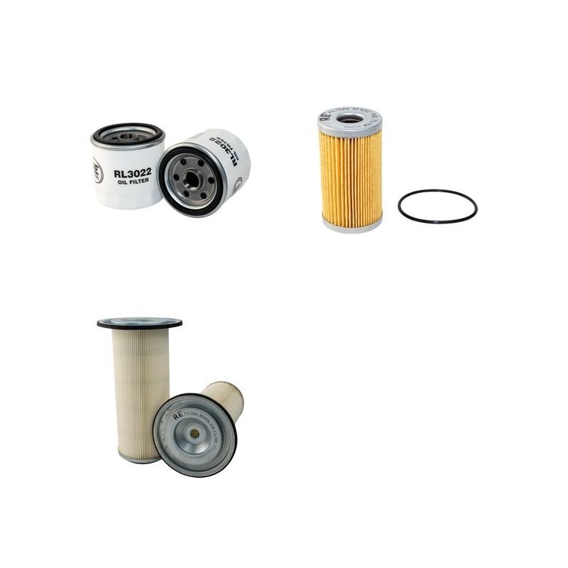 ISEKI TK 538 HST Filter Service Kit Air, Oil, Fuel Filters