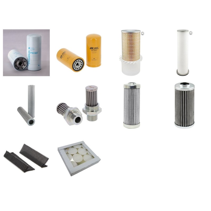 Filter kit suitable for CAT M318 with CAT Engine Serial No 8AL643-1019