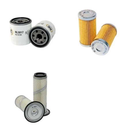 Filter kit for Iseki TU315 Air, Oil, Fuel Filters
