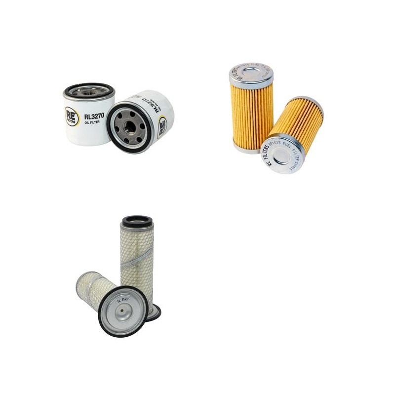 ISEKI TU 324 Filter Service Kit Air Oil Fuel Filters