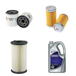 Filter kit for Iseki TXG23 Engine Filters & Lubricant Kit