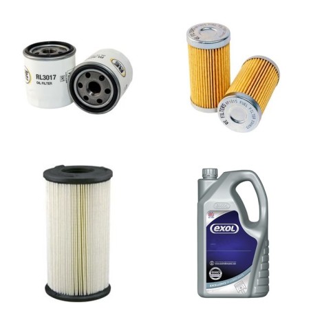 Filter kit for Iseki TXG237 Engine Filter & Lubricant Service Kit