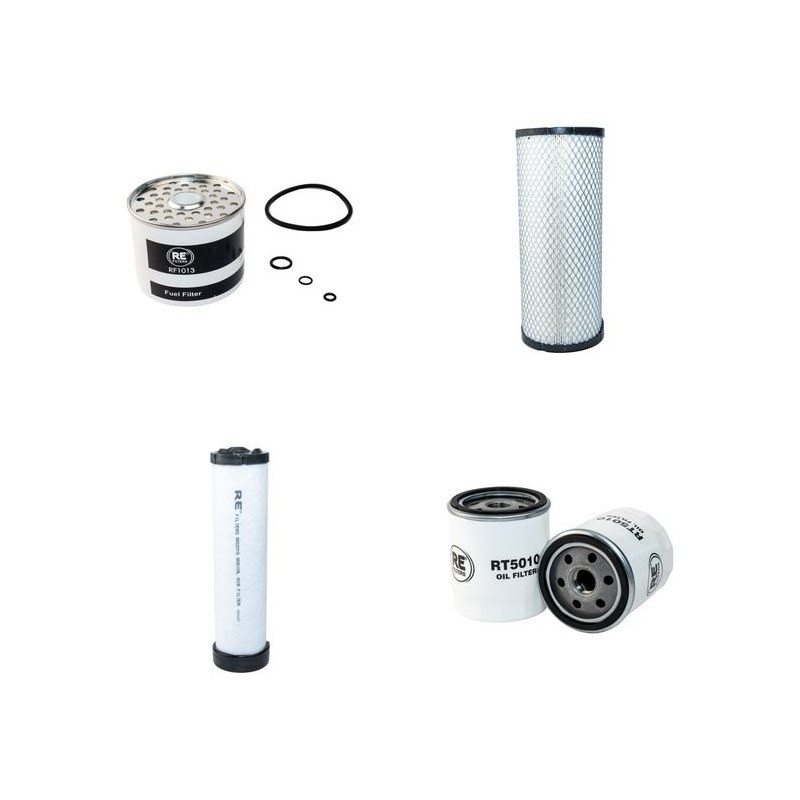 Iseki Vitra 2045 2060 Sweeper Filter Service Kit - Air, Oil, Fuel Filters