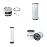 Iseki Vitra 2045 2060 Sweeper Filter Service Kit - Air, Oil, Fuel Filters
