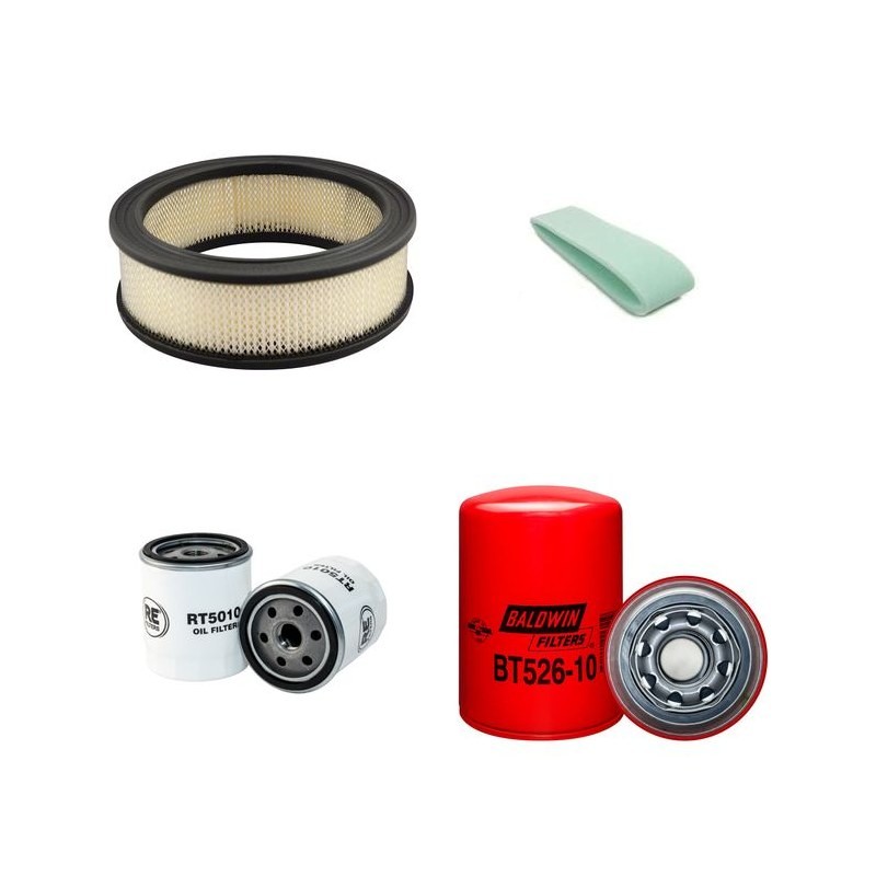 Filter Kit for Ransomes Jacobsen GKV1862 with Briggs Engine 