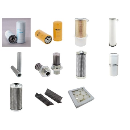 Filter kit suitable for CAT M318 with CAT Engine