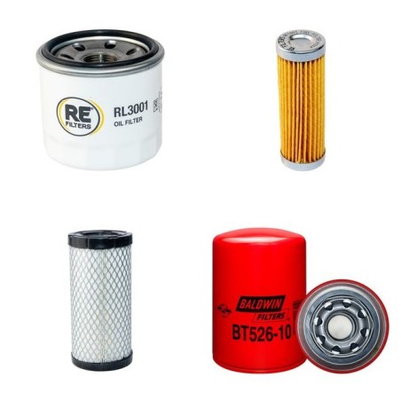 JACOBSEN GK V 1962 Filter Service Kit w/KUBOTA D 662E Eng.