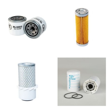 JACOBSEN GREENS KING Diesel Filter Service Kit w/Kubota D600B Eng.