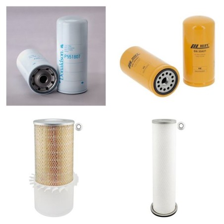 Filter kit suitable for CAT M318 with CAT Engine Air Oil Fuel Filters
