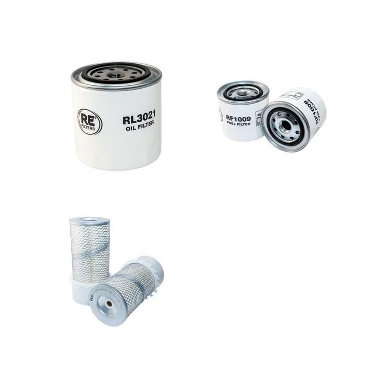 JACOBSEN HR 5111 Filter Service Kit Air Oil Fuel Filters w/KUBOTA V2203B Eng.