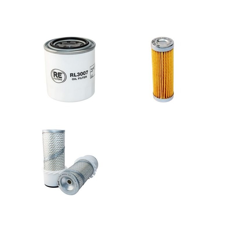 JACOBSEN LF 100 Filter Service Kit Air Oil Fuel Filters w/KUBOTA D950 Eng.