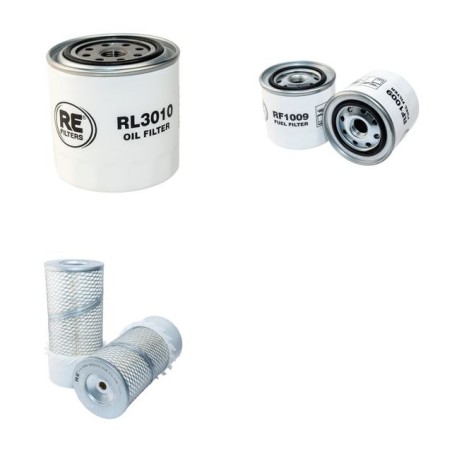 Filter Kit for Ransomes Jacobsen ST5111 Air Oil Fuel Filters with Kubota V 2203B Engine 