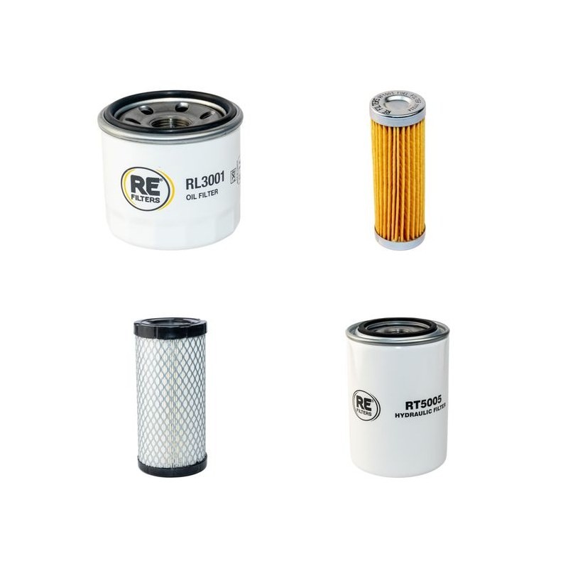 JACOBSEN TRI KING 1900D Filter Service Kit w/KUBOTA D 622G Eng.